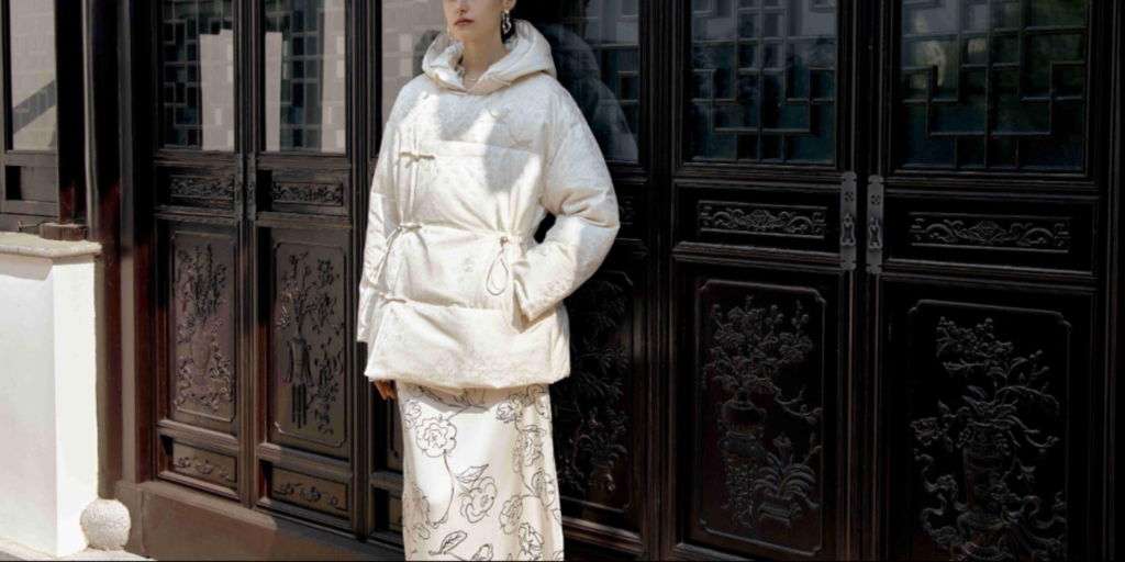 modern silk layer fashion